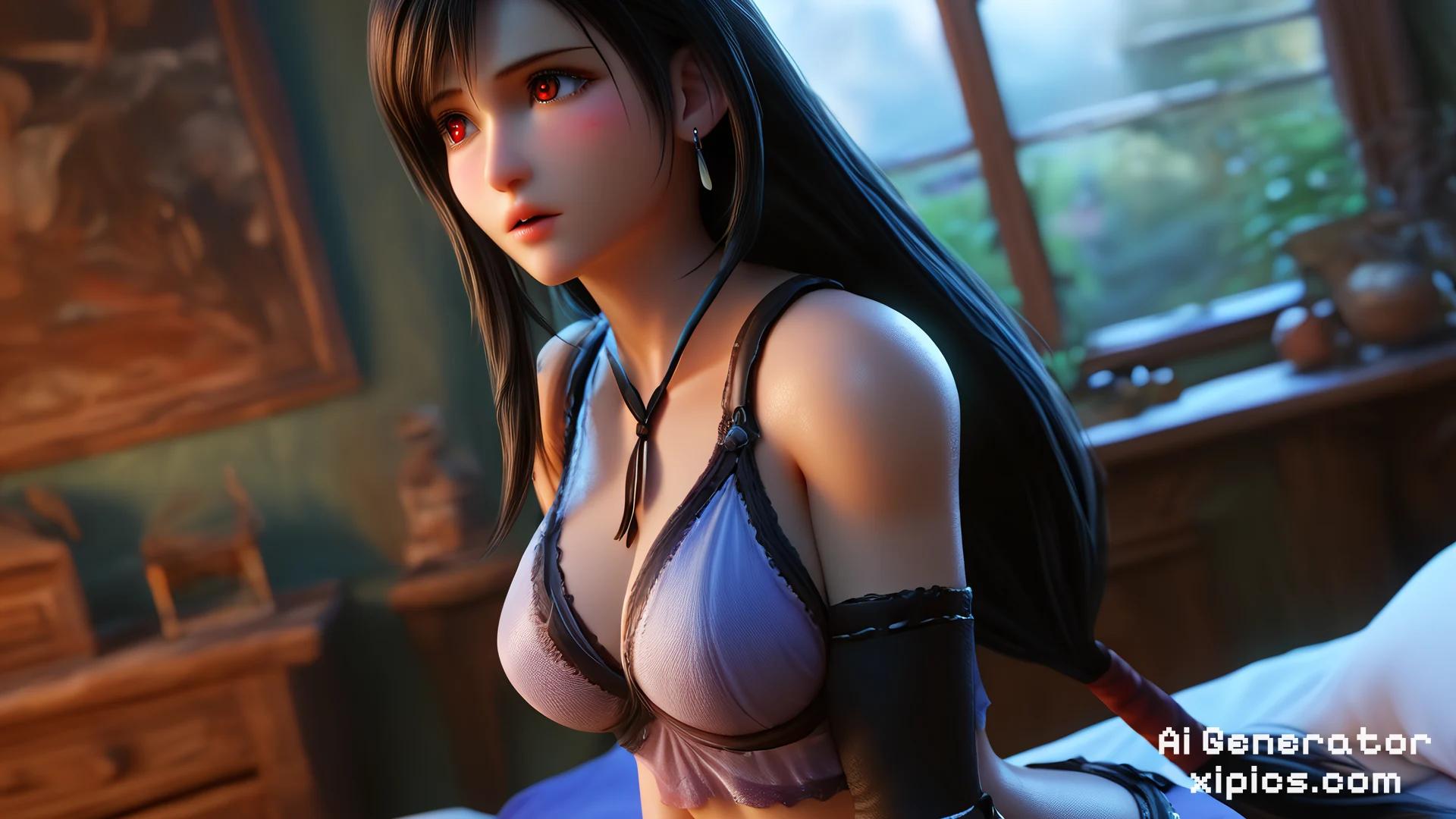 sex tifa lockhart - Tempting Touches NSFW