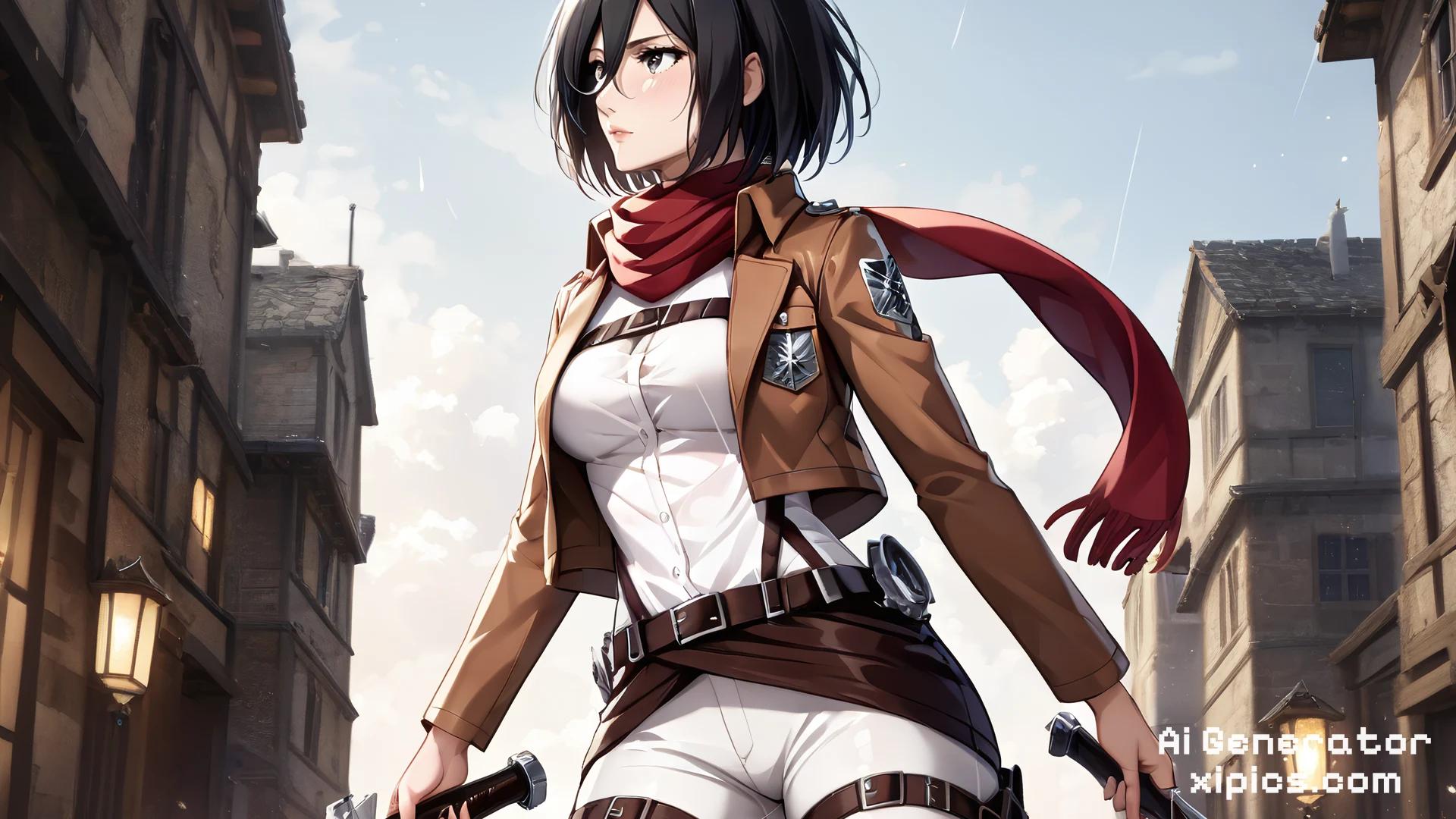 mikasa ackerman rule 34 - No Holding Back Tonight