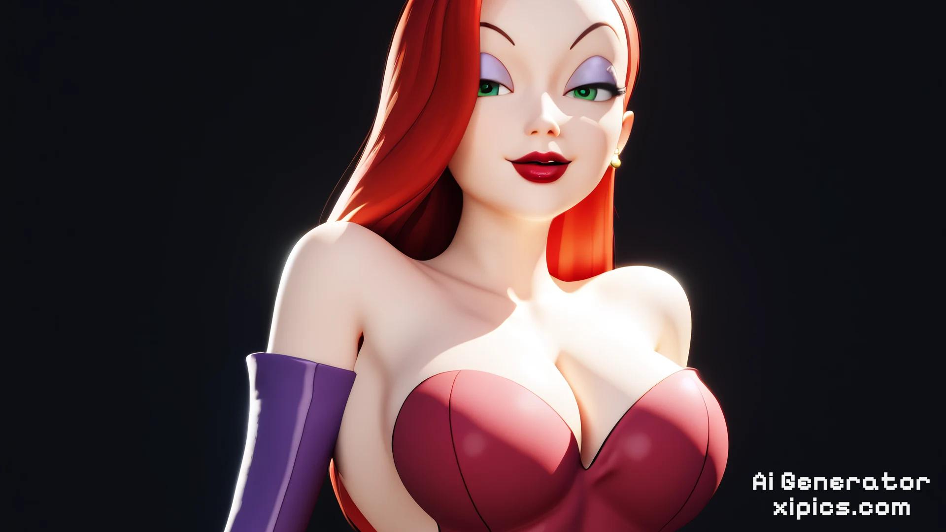 jessica rabbit r34 gif - Nothing Can Cool This Fire