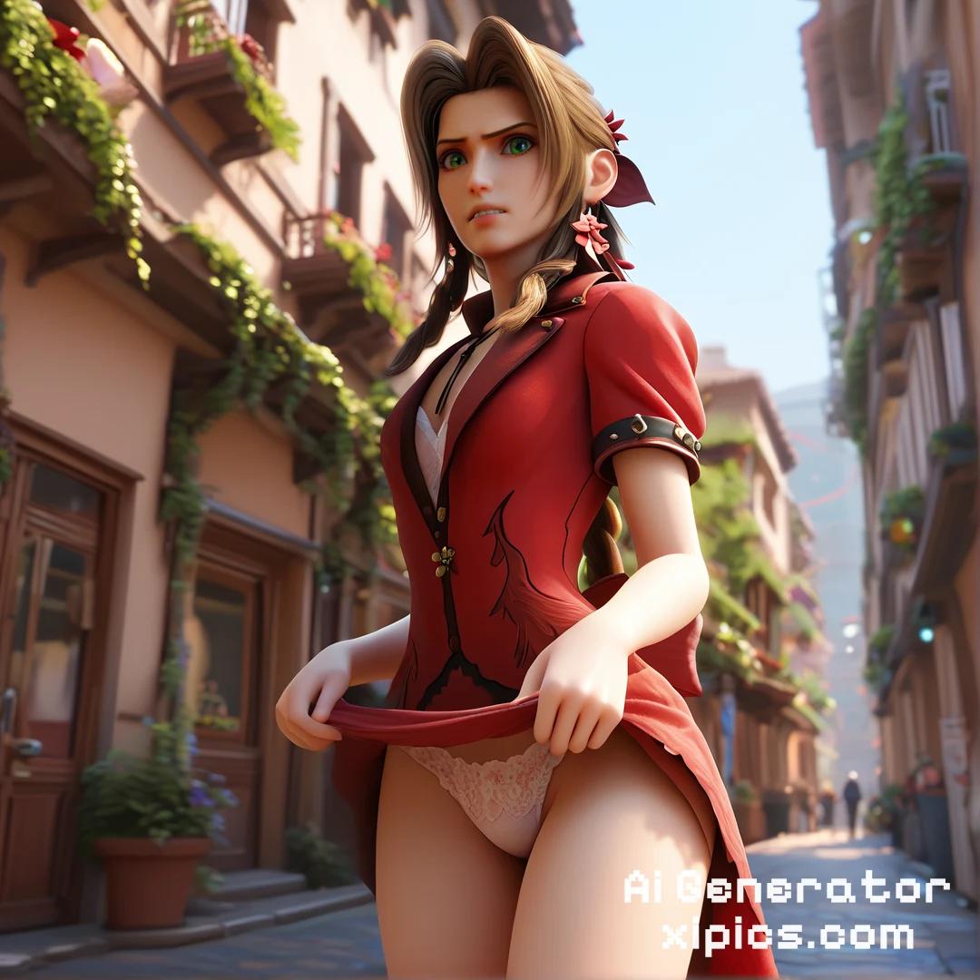 final fantasy aerith naked - Hotter Than Fire Ai sex