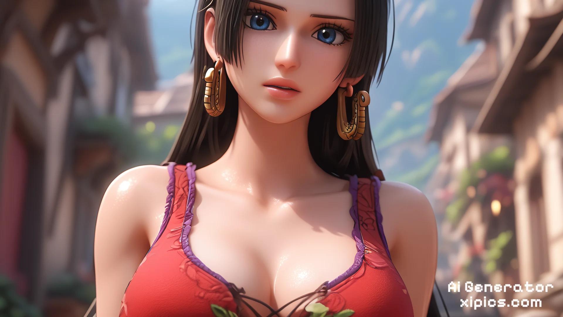 one piece boa hancock porn - Flaming Attraction Ai Porn