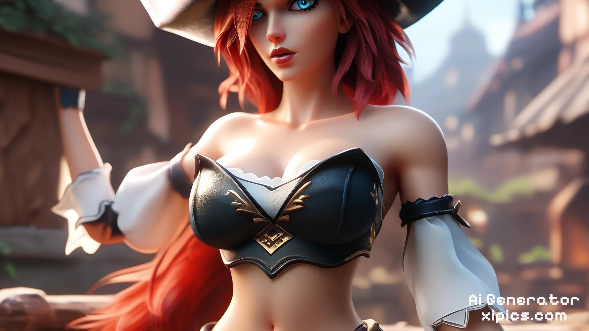 miss fortune league of legends naked - Unleash the Heat of Ai Porn