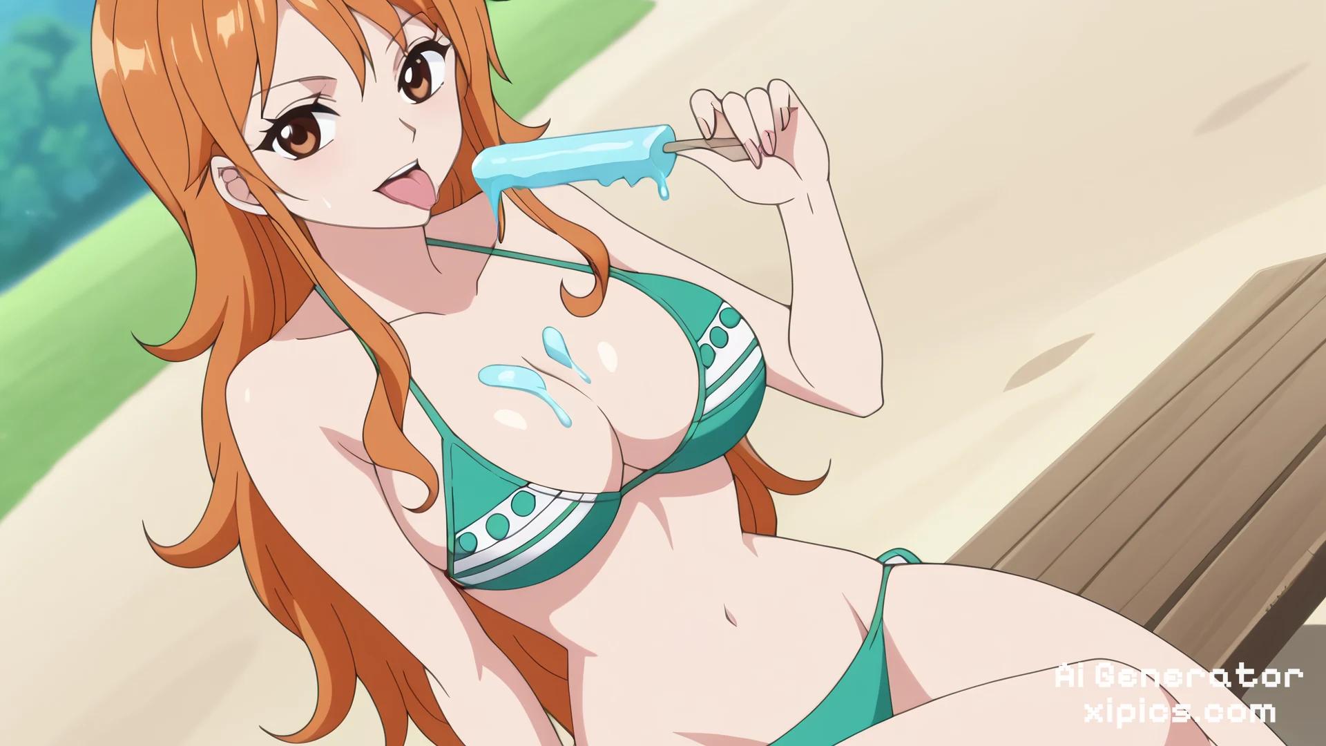one piece nami boobs - Breathless Temptation NSFW