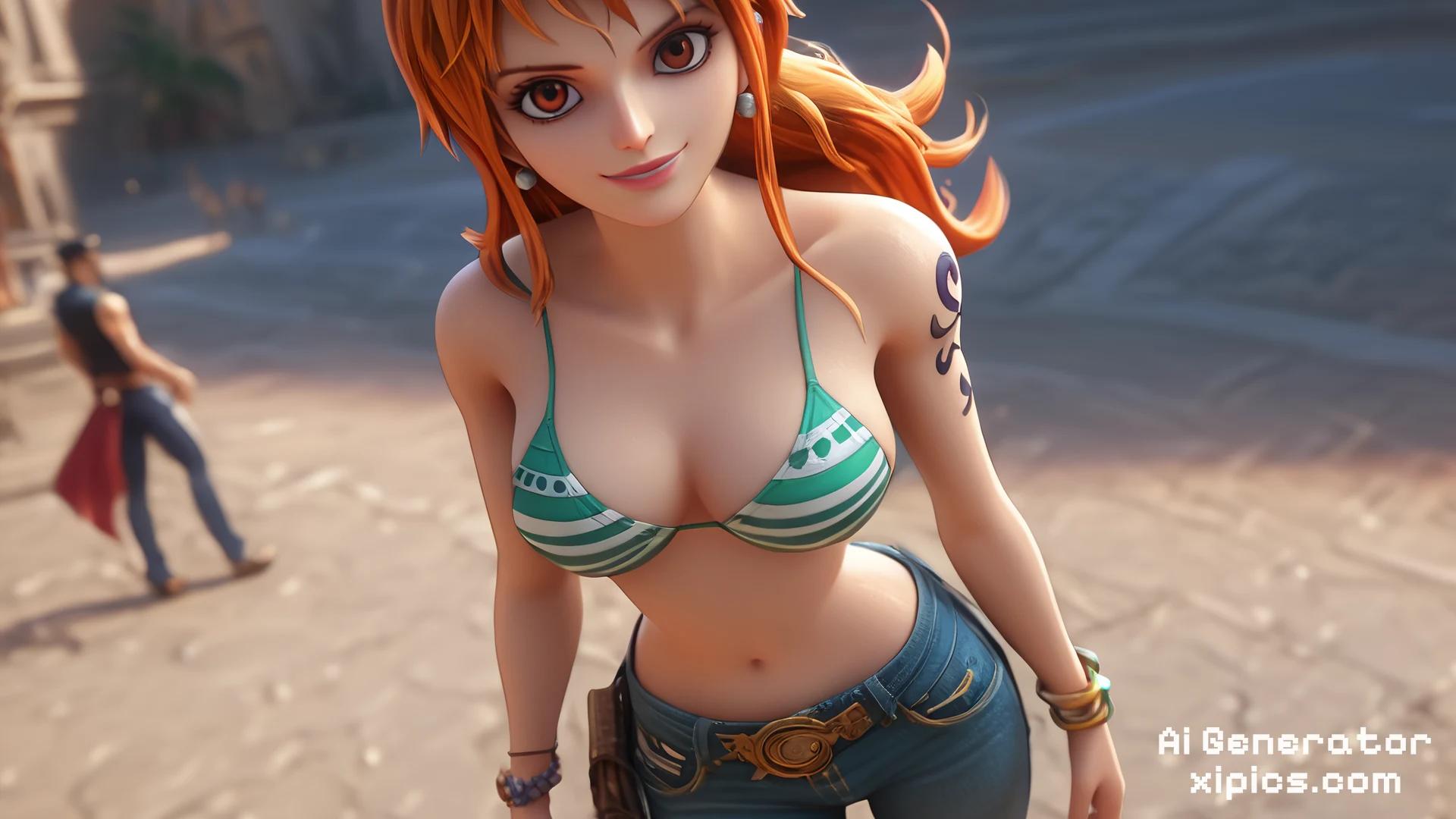 one piece nude scenes - Flaming Attraction Ai Porn