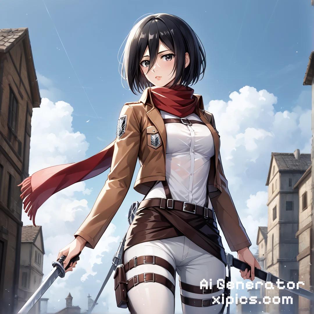 attack on titan mikasa sex - Unleashed Desire Ai Porn