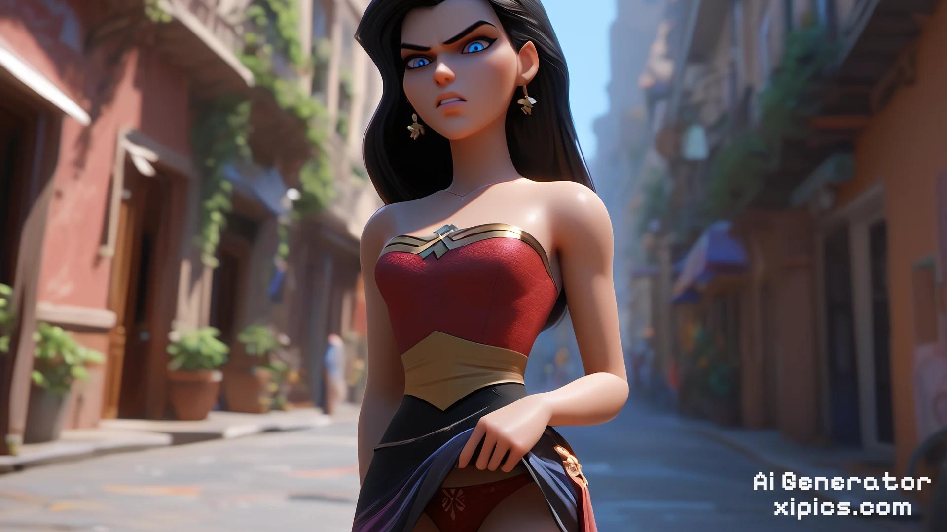 ai wonder women porn - Midnight Cravings Ignite