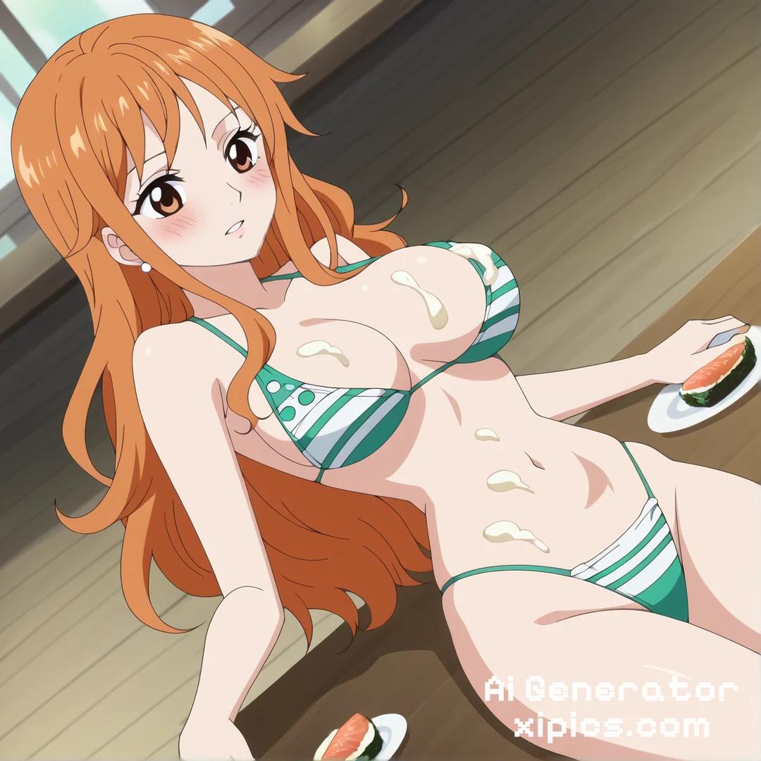 nami one piece hot - Temptation Takes Over Nude