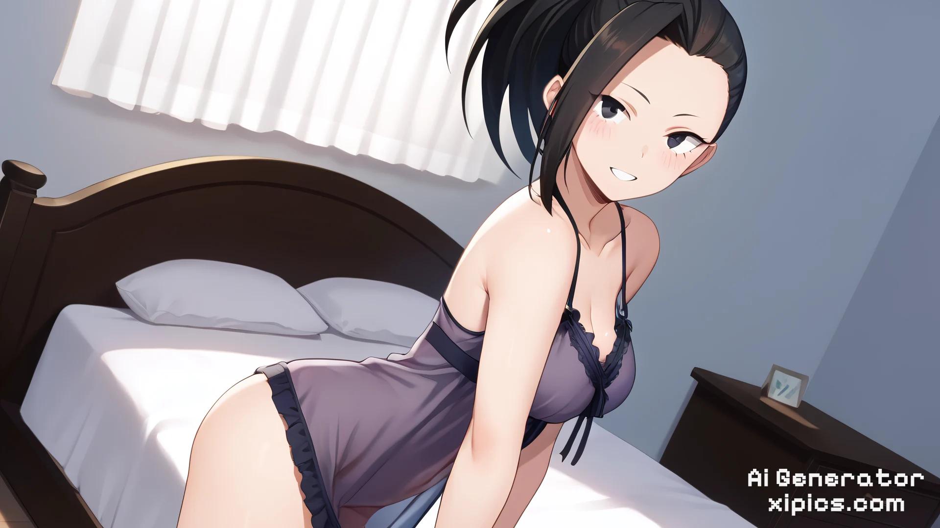 momo mha r34 - One Night of Pure Fire