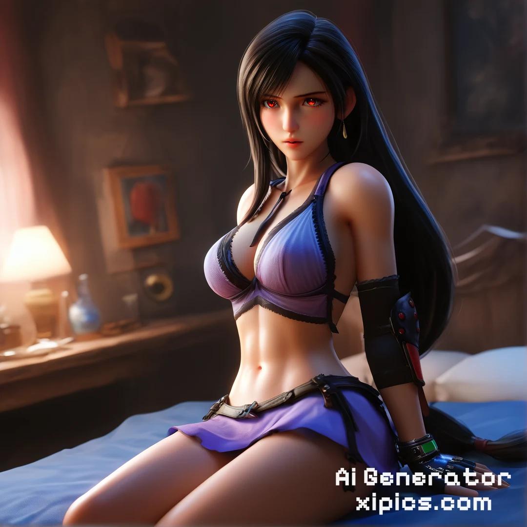 final fantasy 7 tifa nude - Tangled in Desire xxx