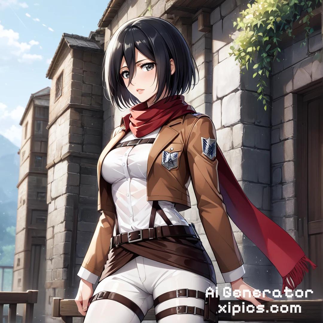 mikasa ackerman naked - Undeniable Chemistry Ai Porn