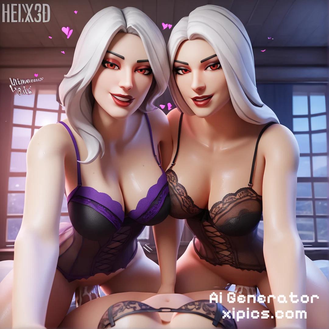 fortnite girls porn - Hot Breathless Cravings Ai Porn