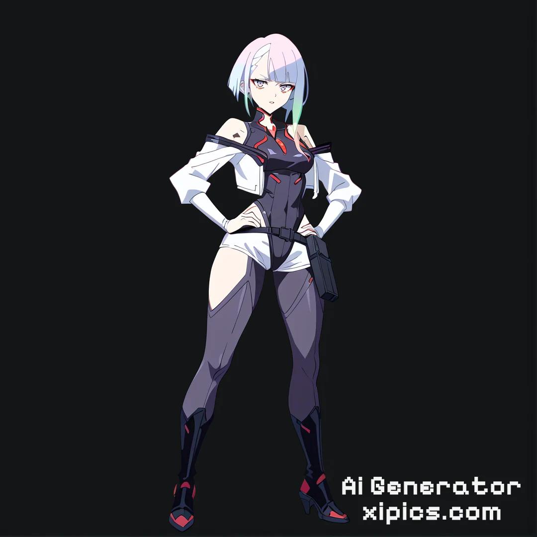 cyberpunk nude - Lost in Desire Ai sex