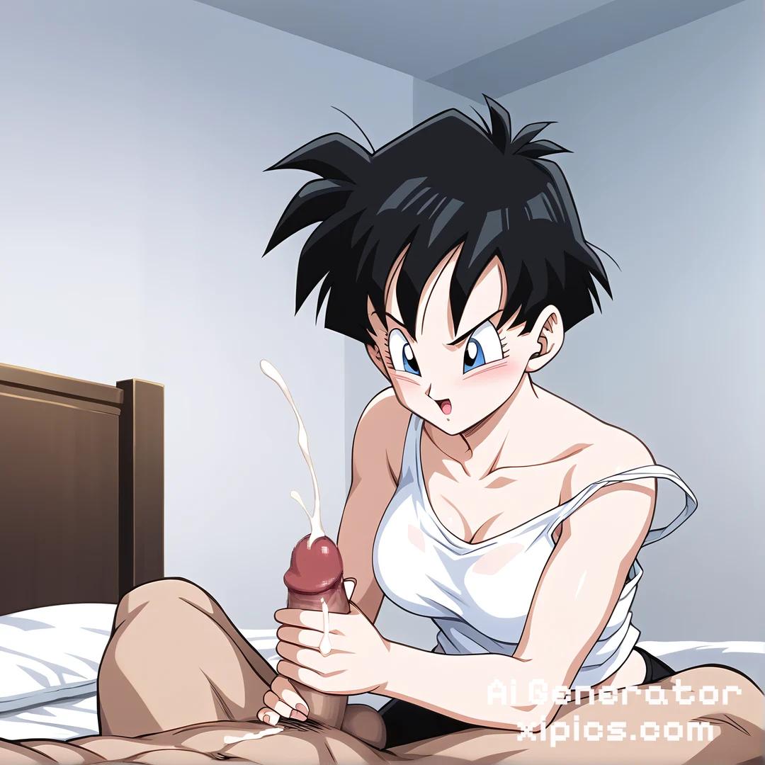 dragon ball z hentai gif - Seduced by the Night Ai sex