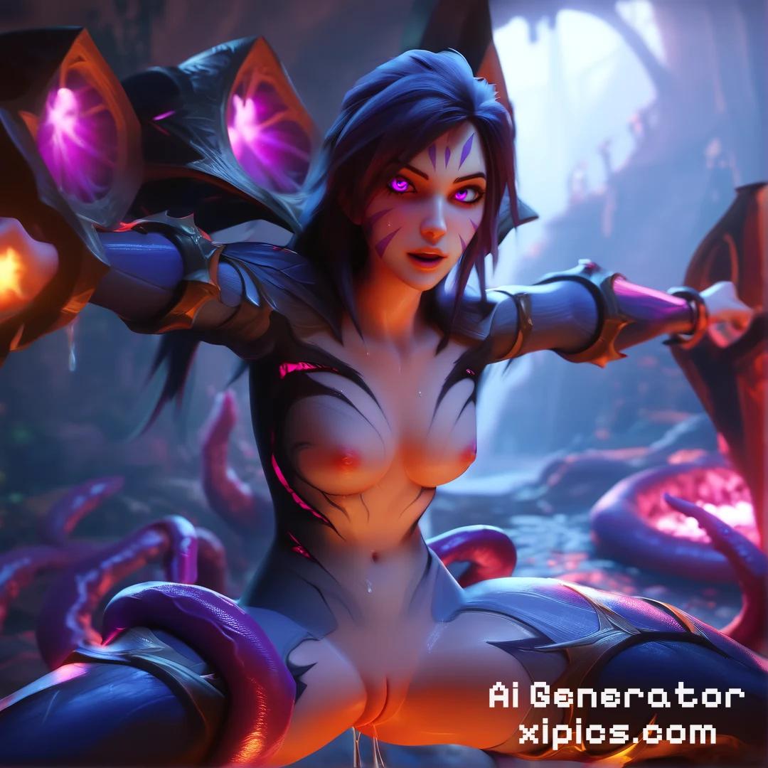 league of legends kaisa hentai - Surrender to Temptation sex