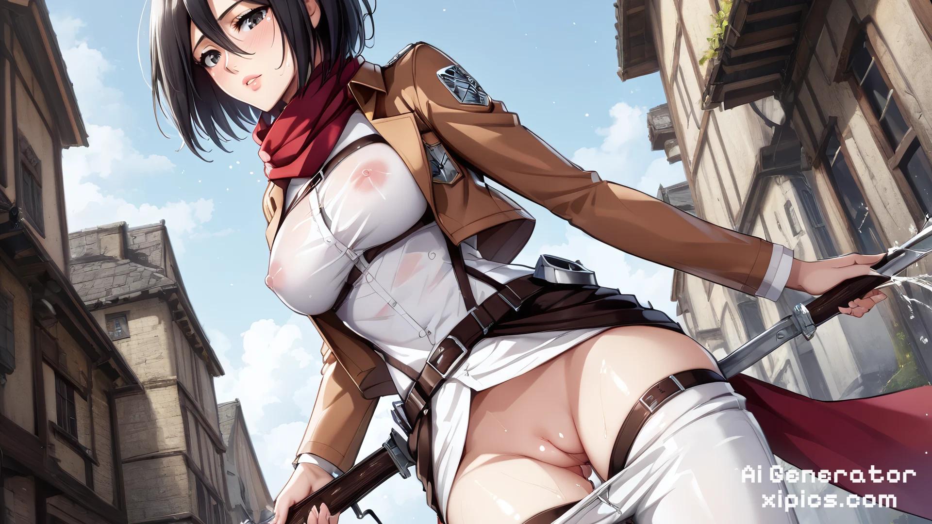 attack on titan nude gif - Electric Chemistry in the Air