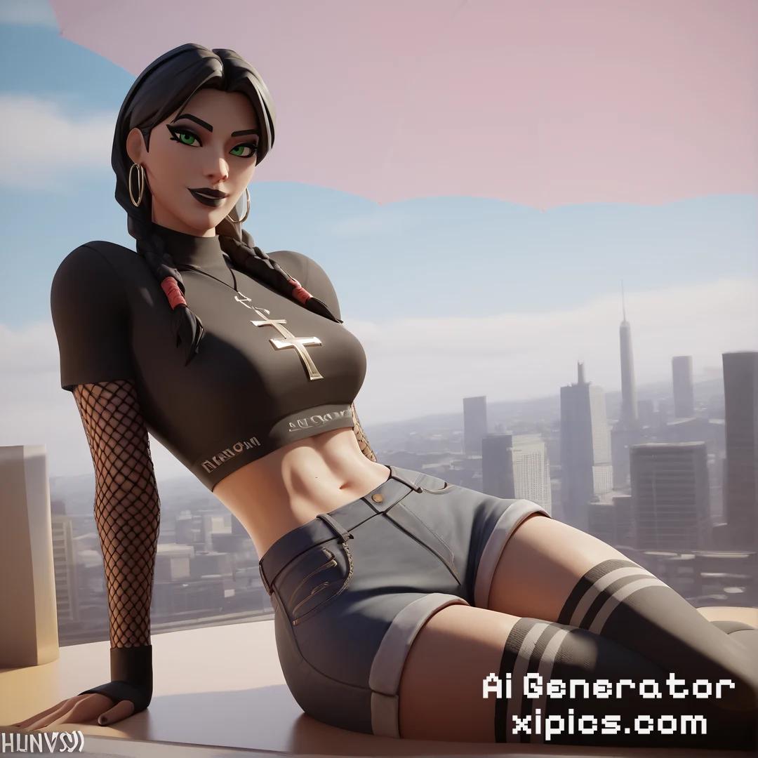 calamity fortnite porn - Set Me on Fire naughty porn