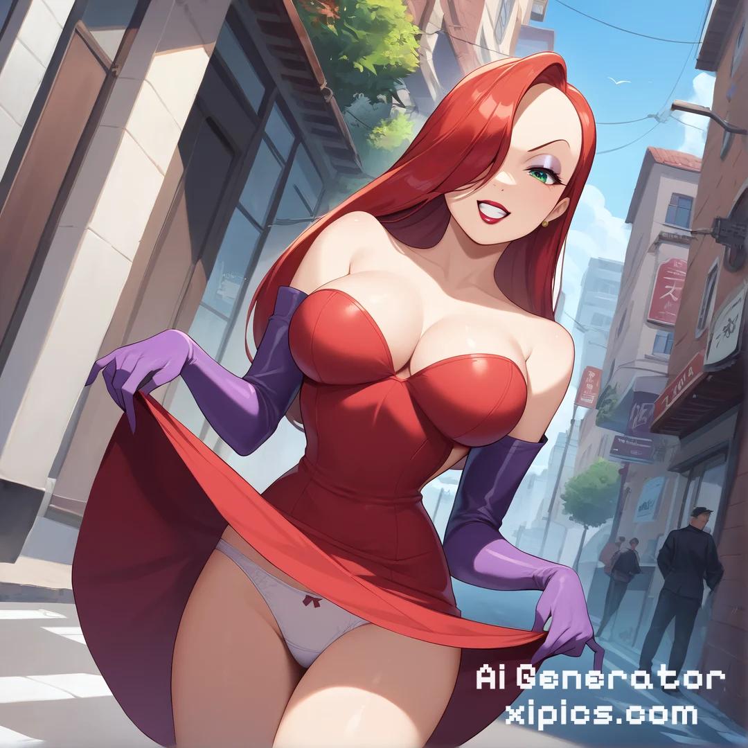 jessica rabbit cosplay xxx - Breathless and Wild Nude Ai