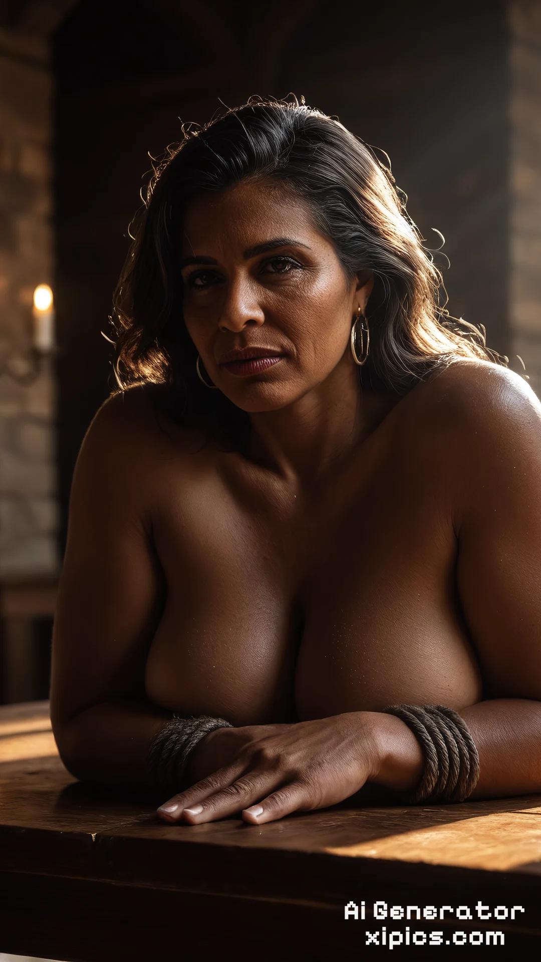 vr latina milf - Temptation Takes Over Nude