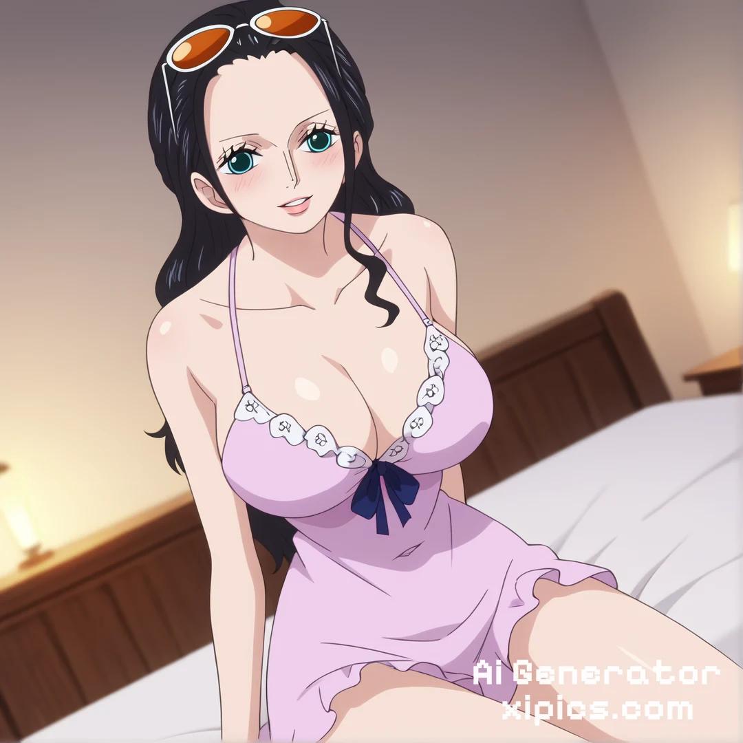 nico robin rule 34 ai art - Dripping with Desire Nude
