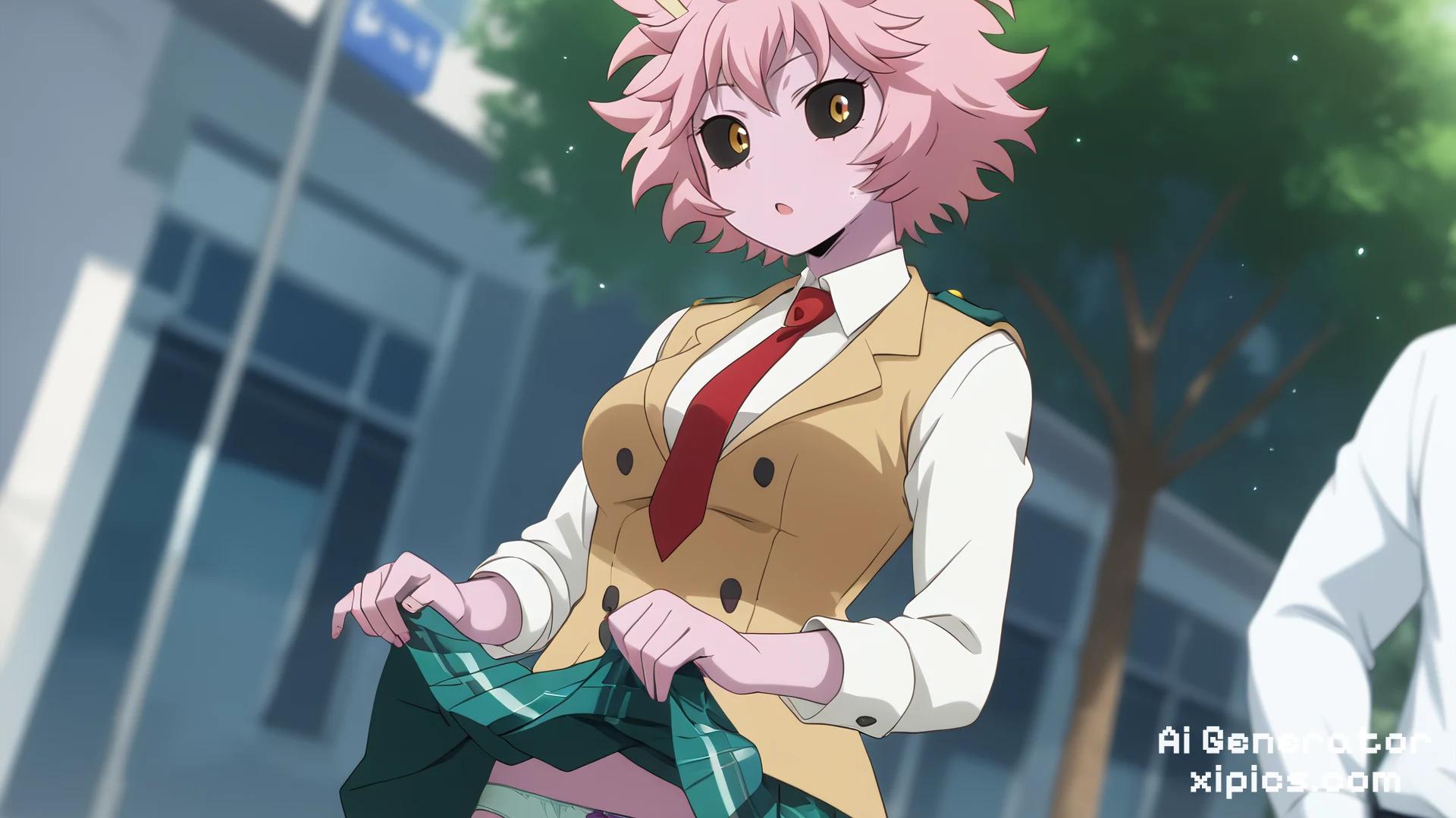 mina ashido deepthroat - Midnight Whispers Hot Ai