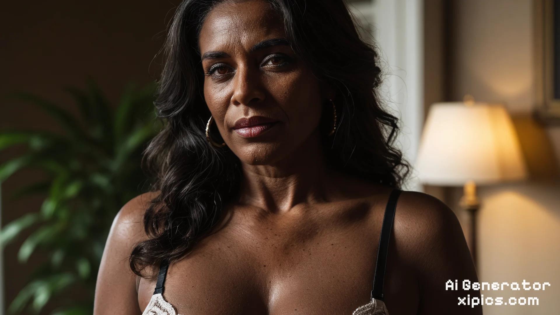 milf in black lingerie - Unfiltered Desire Dirty porn