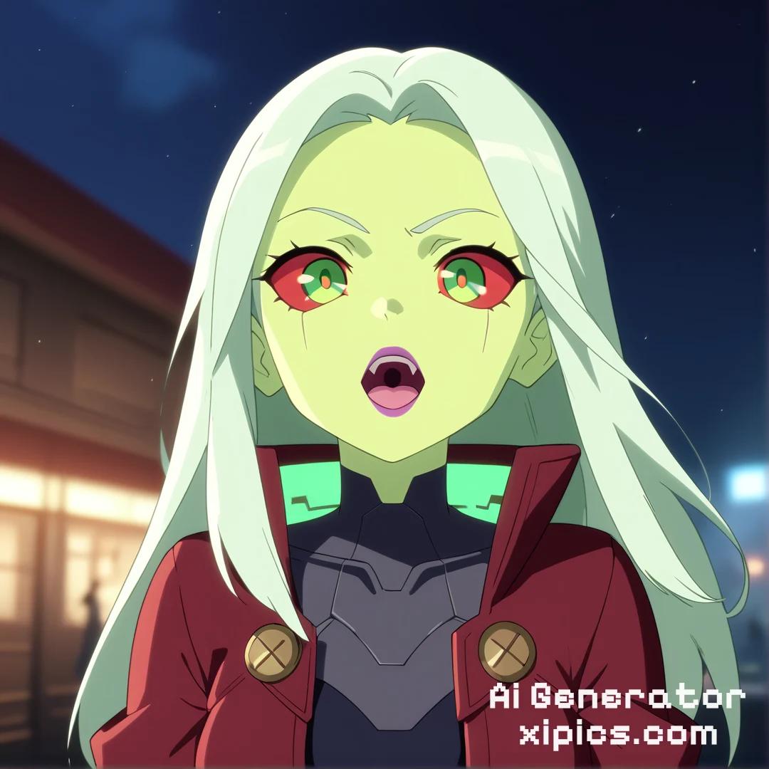 cyberpunk rebecca hentai - Hotter Than Fire Ai sex