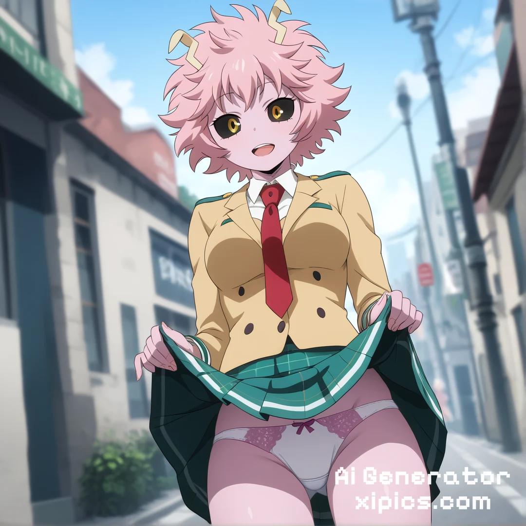 mina ashido naked - Lost in the Fire nude
