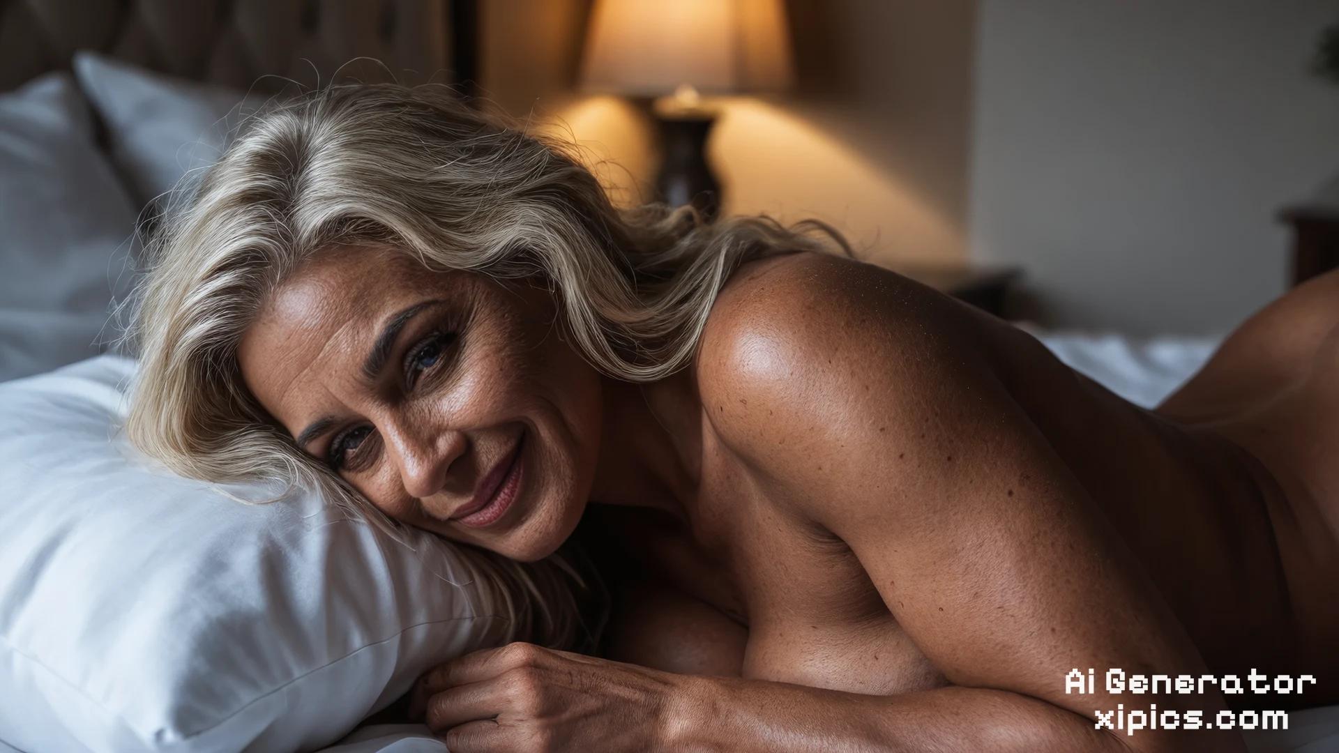 blonde milf ai - Hotter Than Fire Sexy Ai Porn