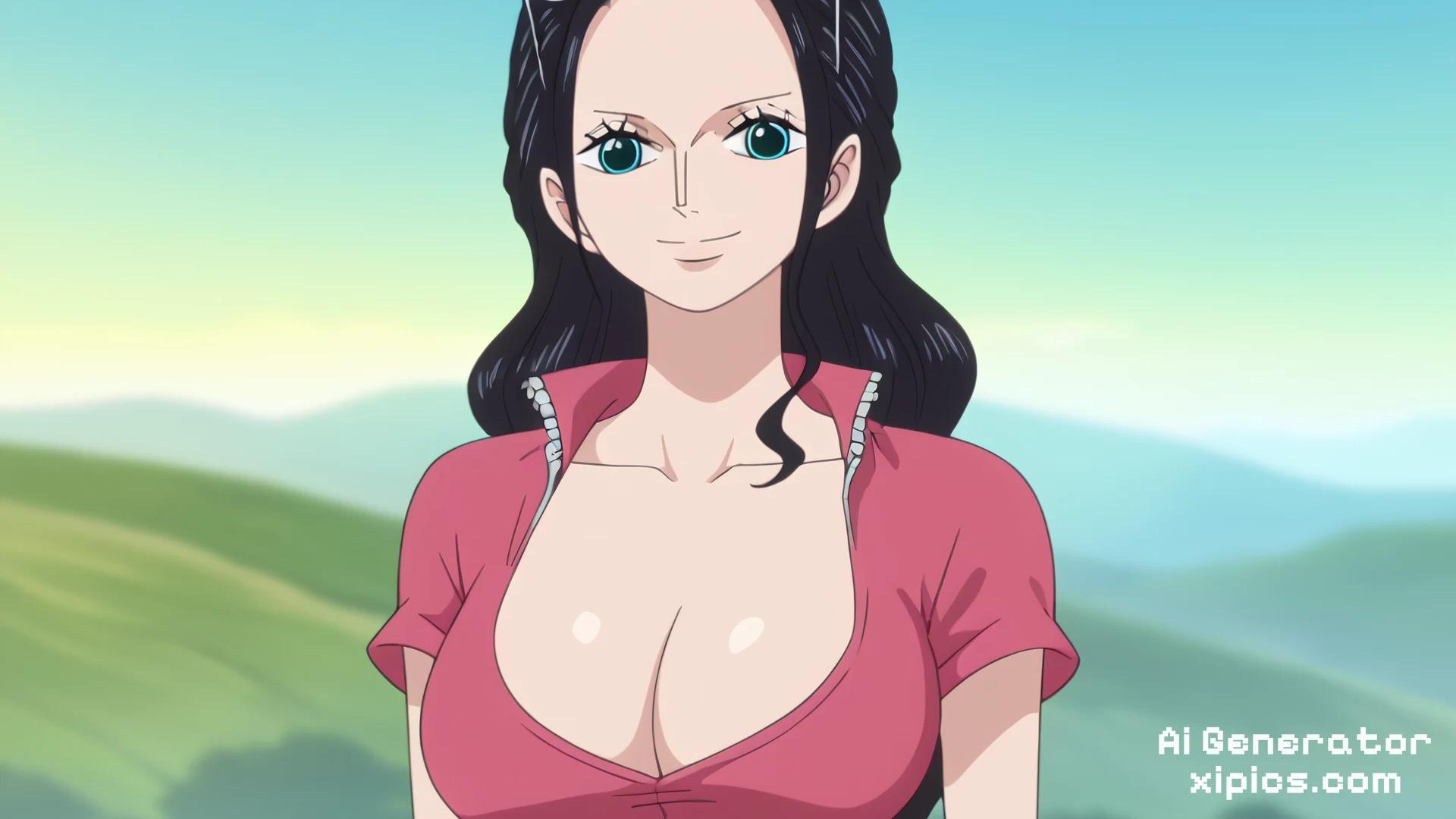 nico robin hentai ai - Swept Away in Heat Ai Porn