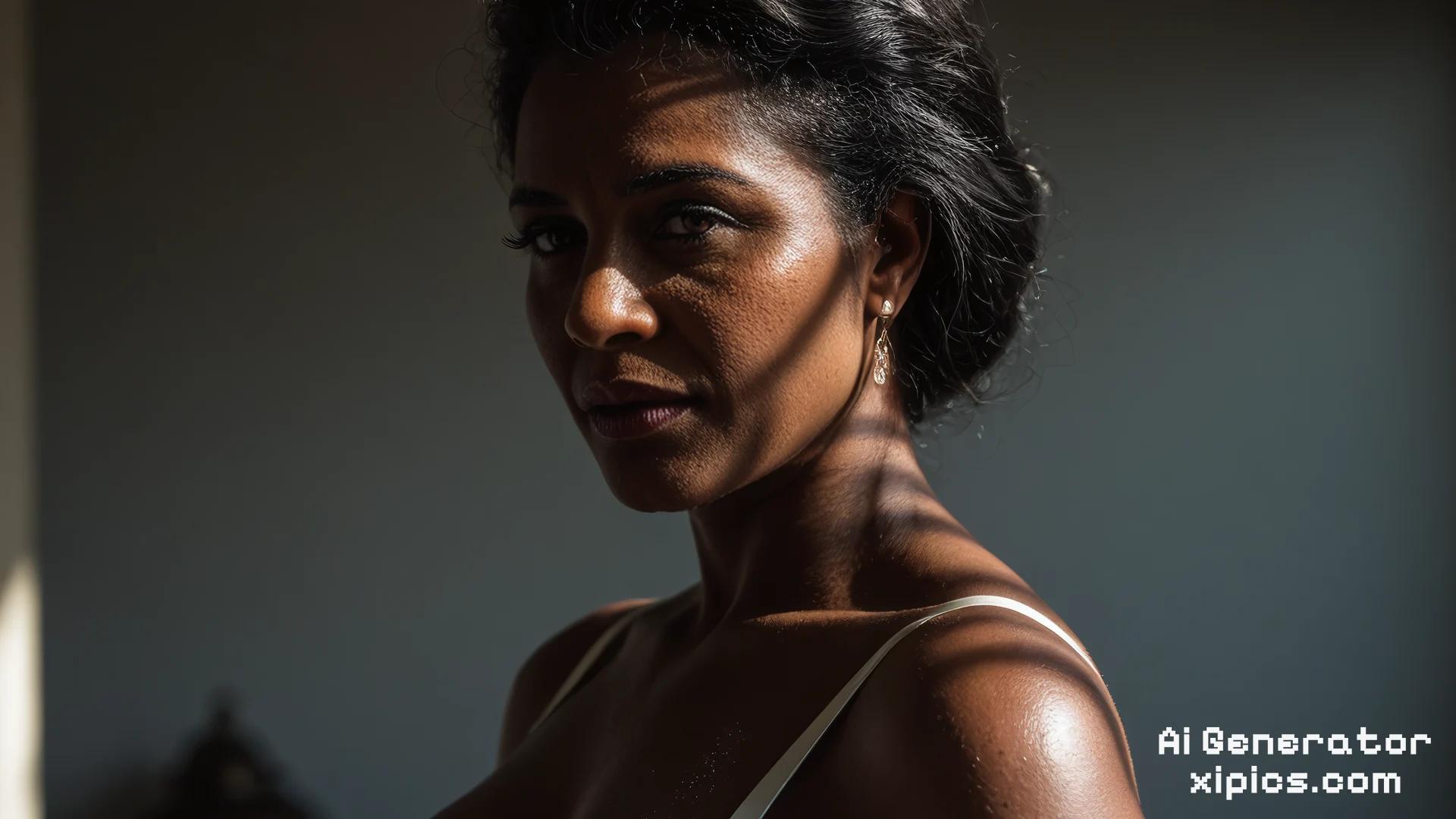 black milf pirn - Swept Away in Heat Ai Porn