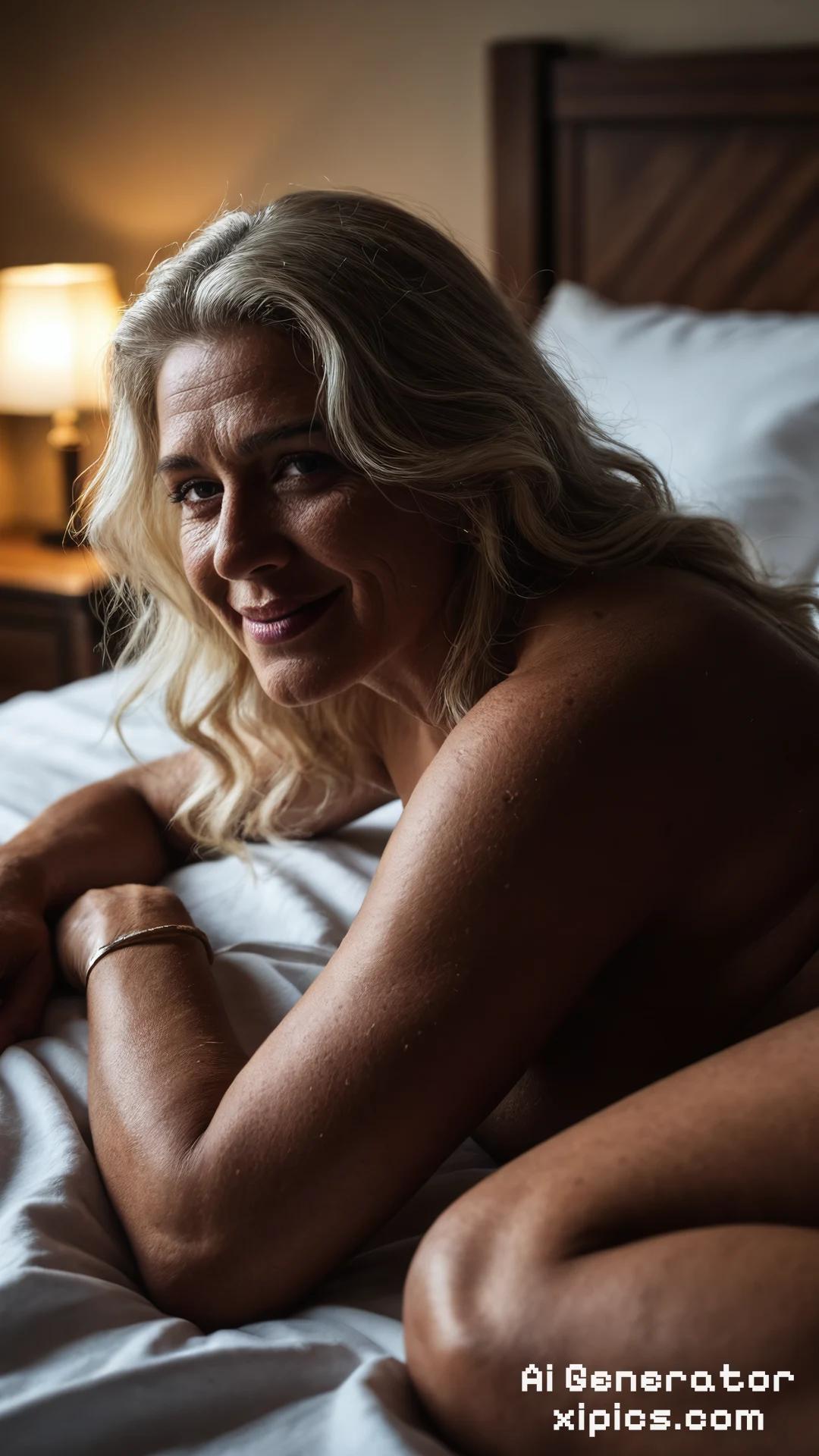 nude milf blonde - Teasing Touches Naughty Porn