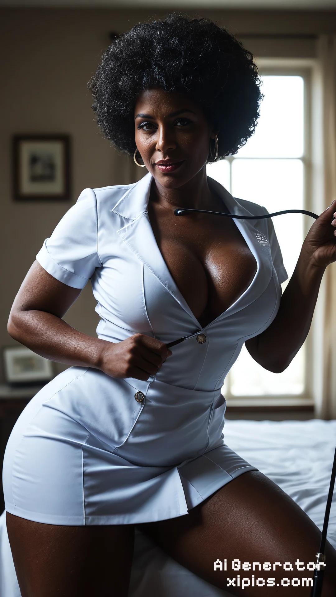 huge tits black milf - Hot Breathless Nights Porn