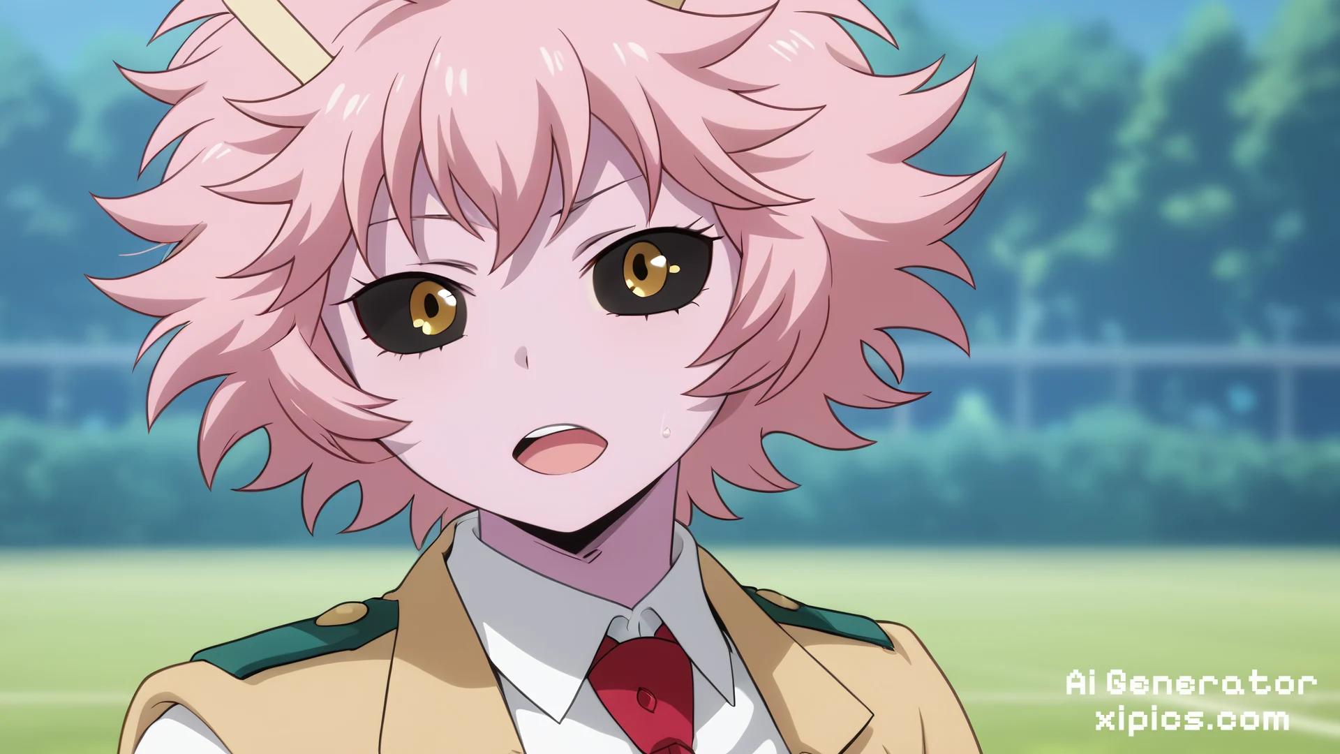 mina ashido handjob - Flaming Passion Ai Sex
