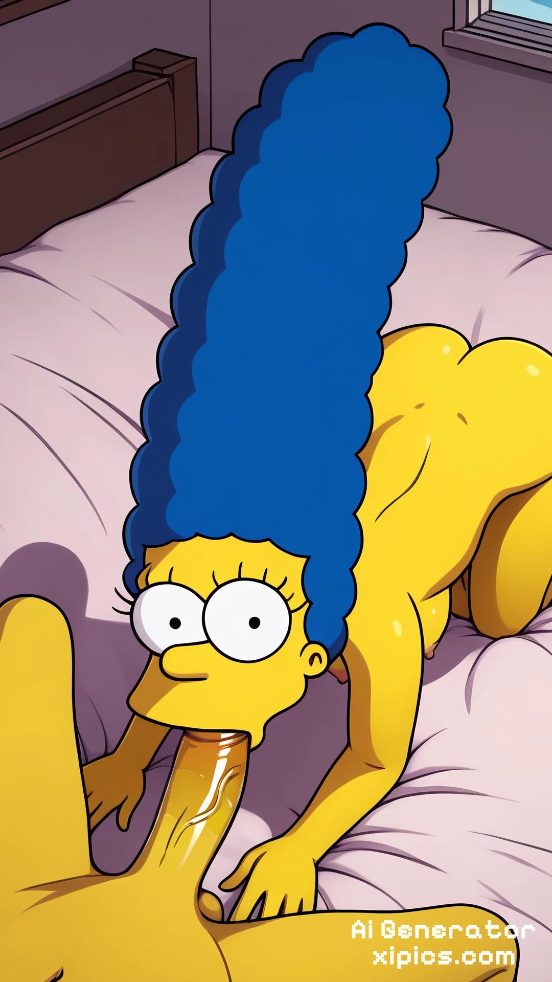 Marge going deep