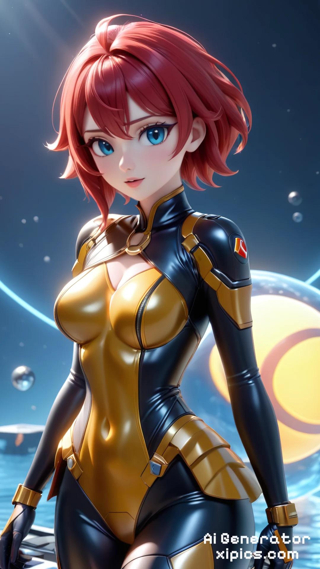 Hentai Roboter Ai Generated cosplay