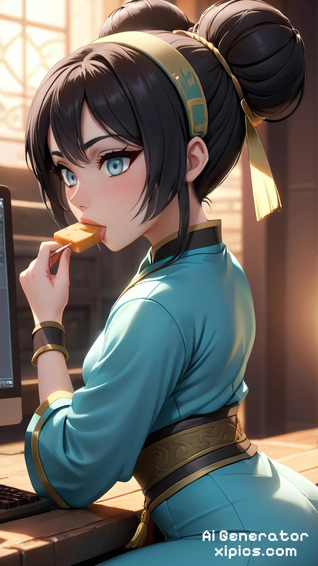 Azula and Katara
