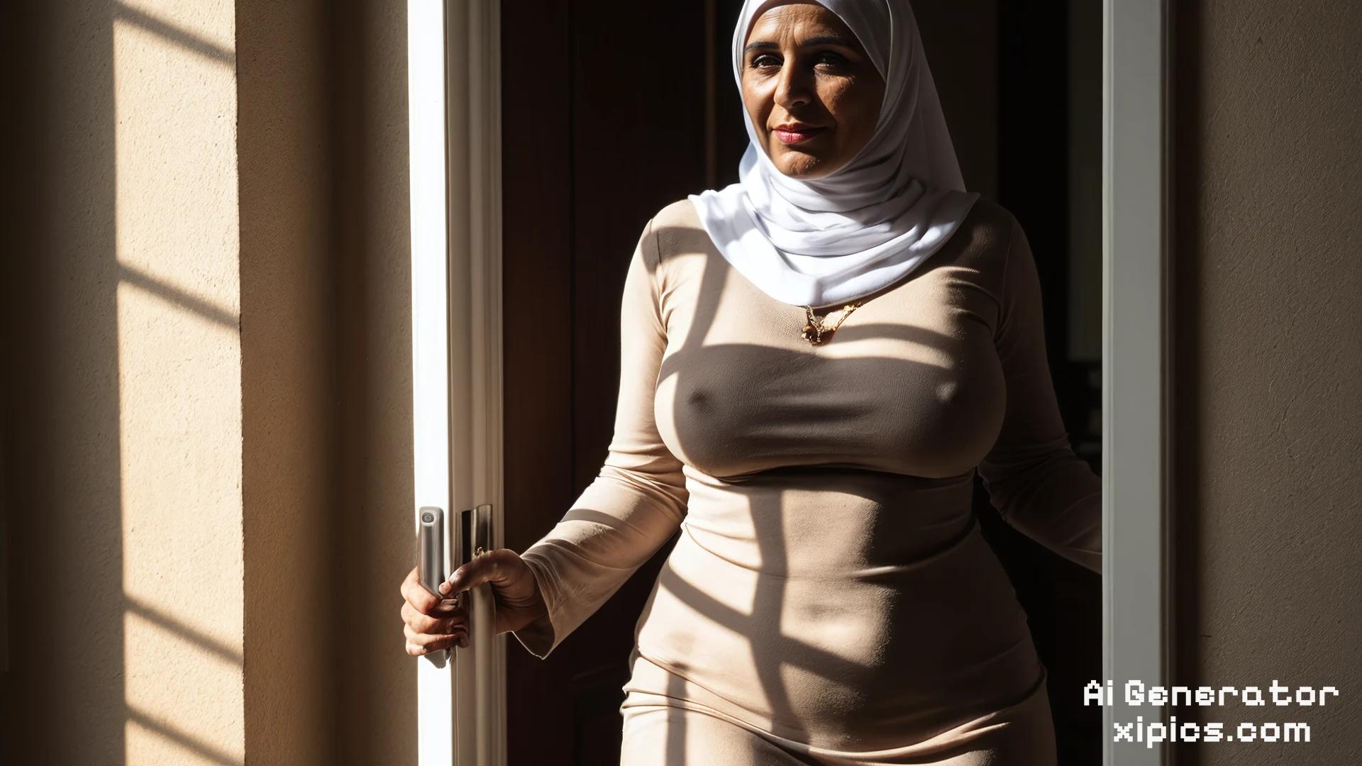 hijab ai sex - Teasing Touches Naughty Porn