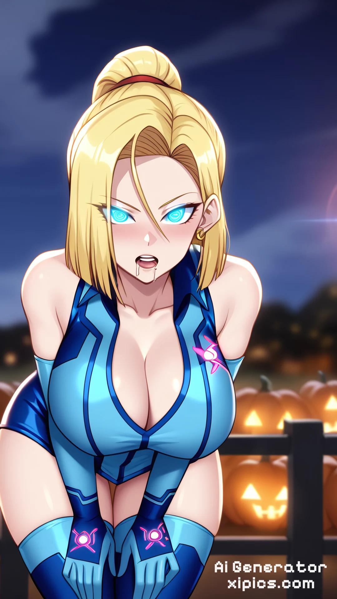 Android 18 Hypno Halloween