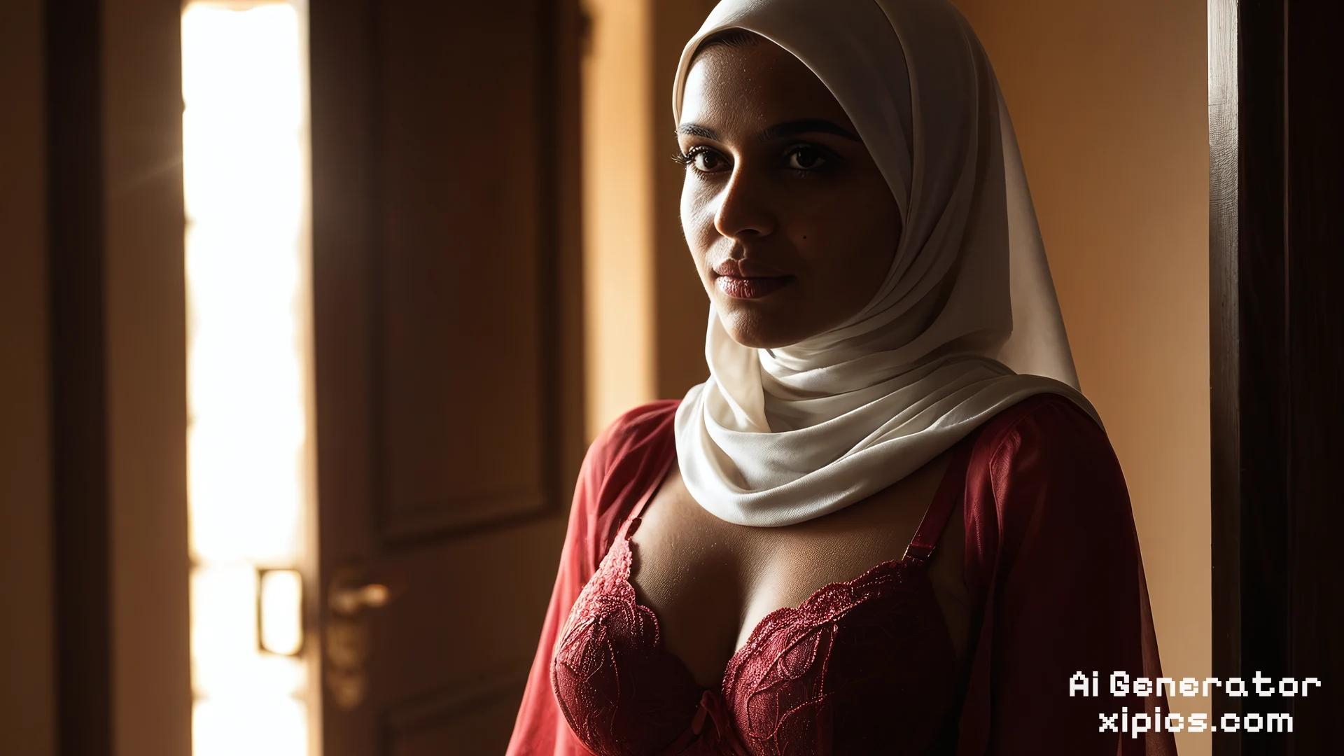 ai porn hijab - Teasing Touches Naughty Porn