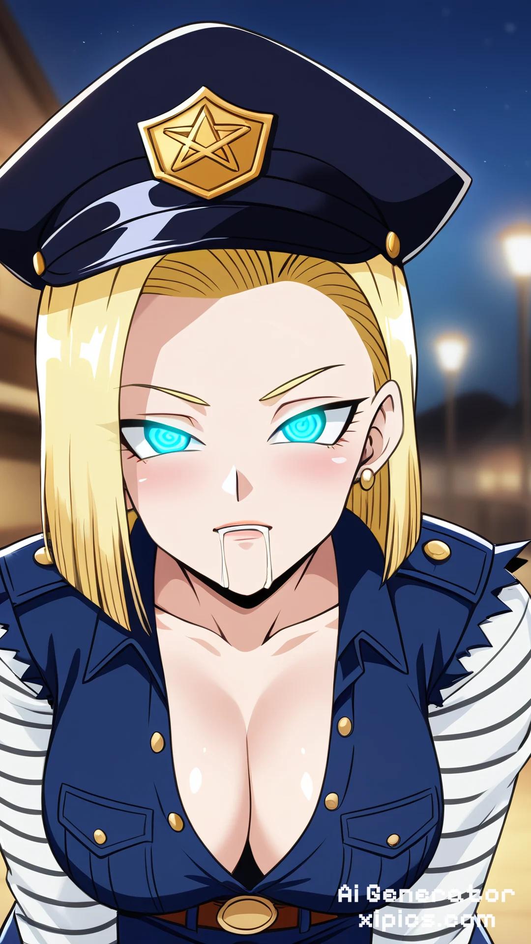 Android 18 hypo Halloween