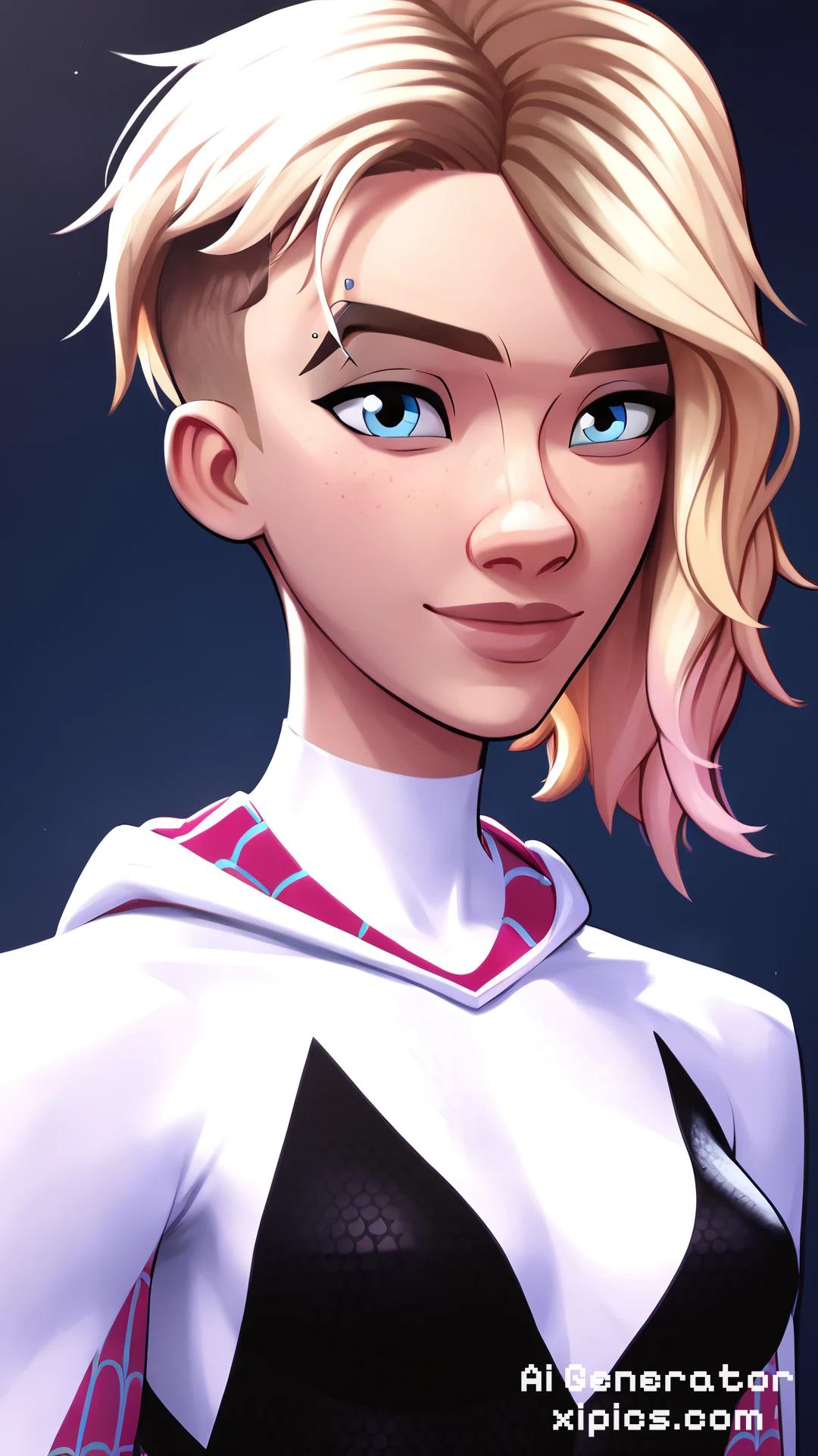 Gwen Stacy Spider Verse Ai Generator