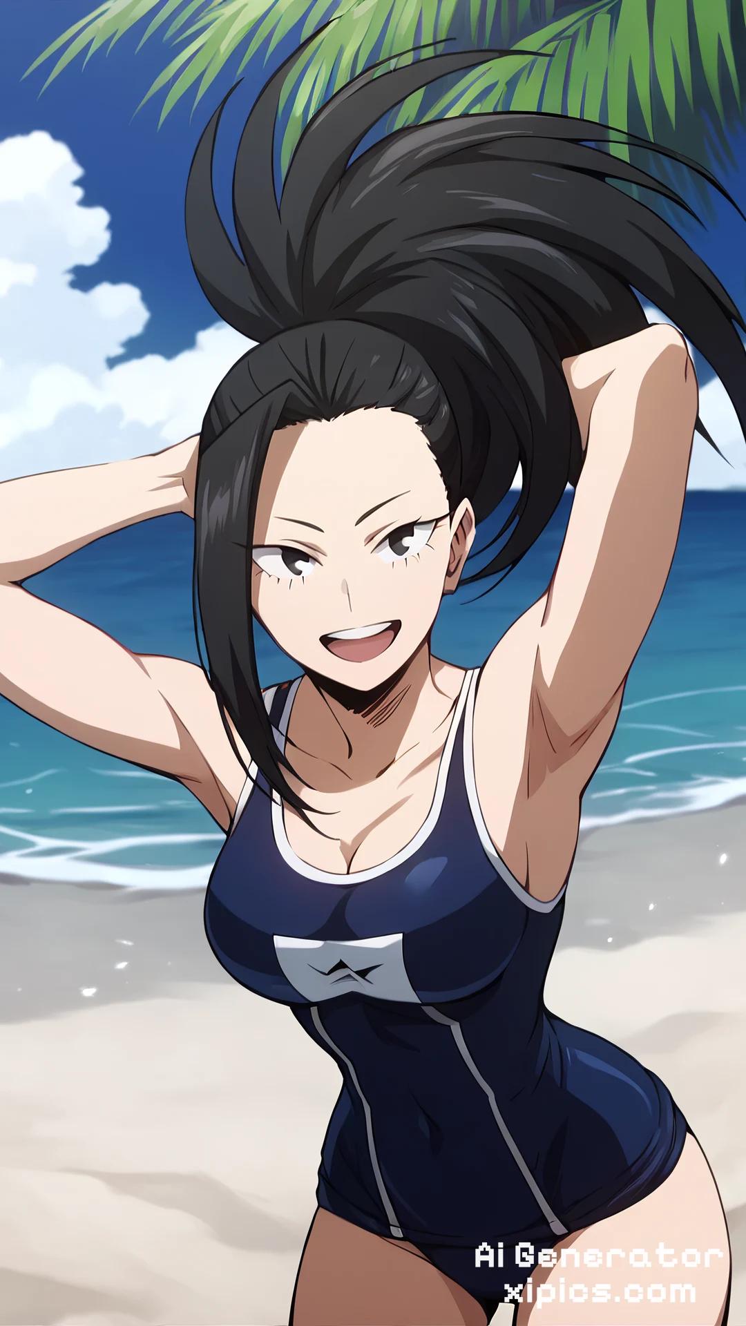 Momo Yaoyorozu My Hero Academia bikini NSFW