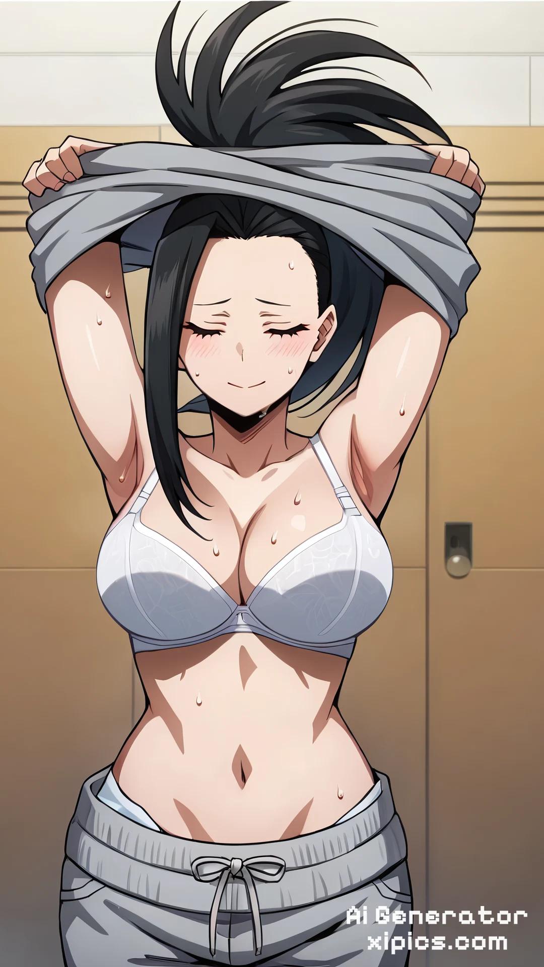 Momo Yaoyorozu My Hero Academia MHA big tits