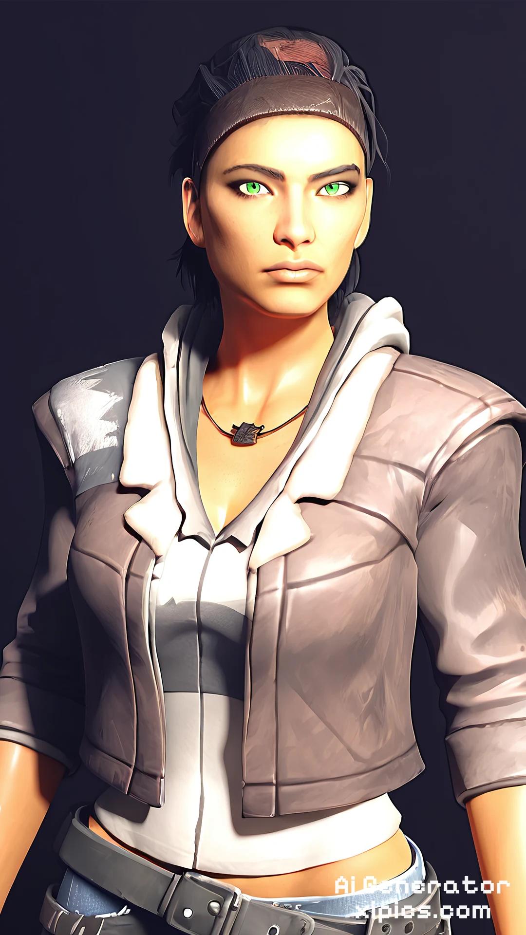 Alyx Vance Half Life Ai Generated