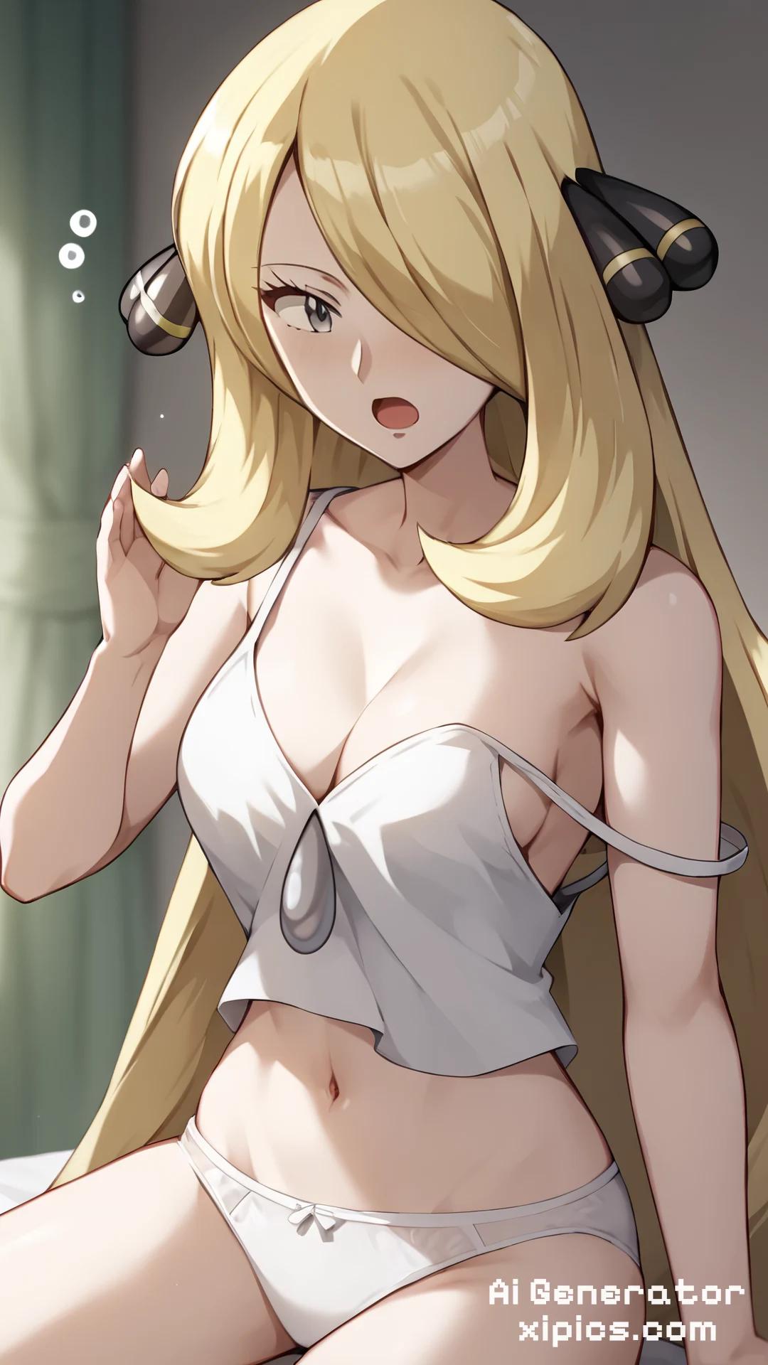 Cynthia Pokemon NSFW Ai porn