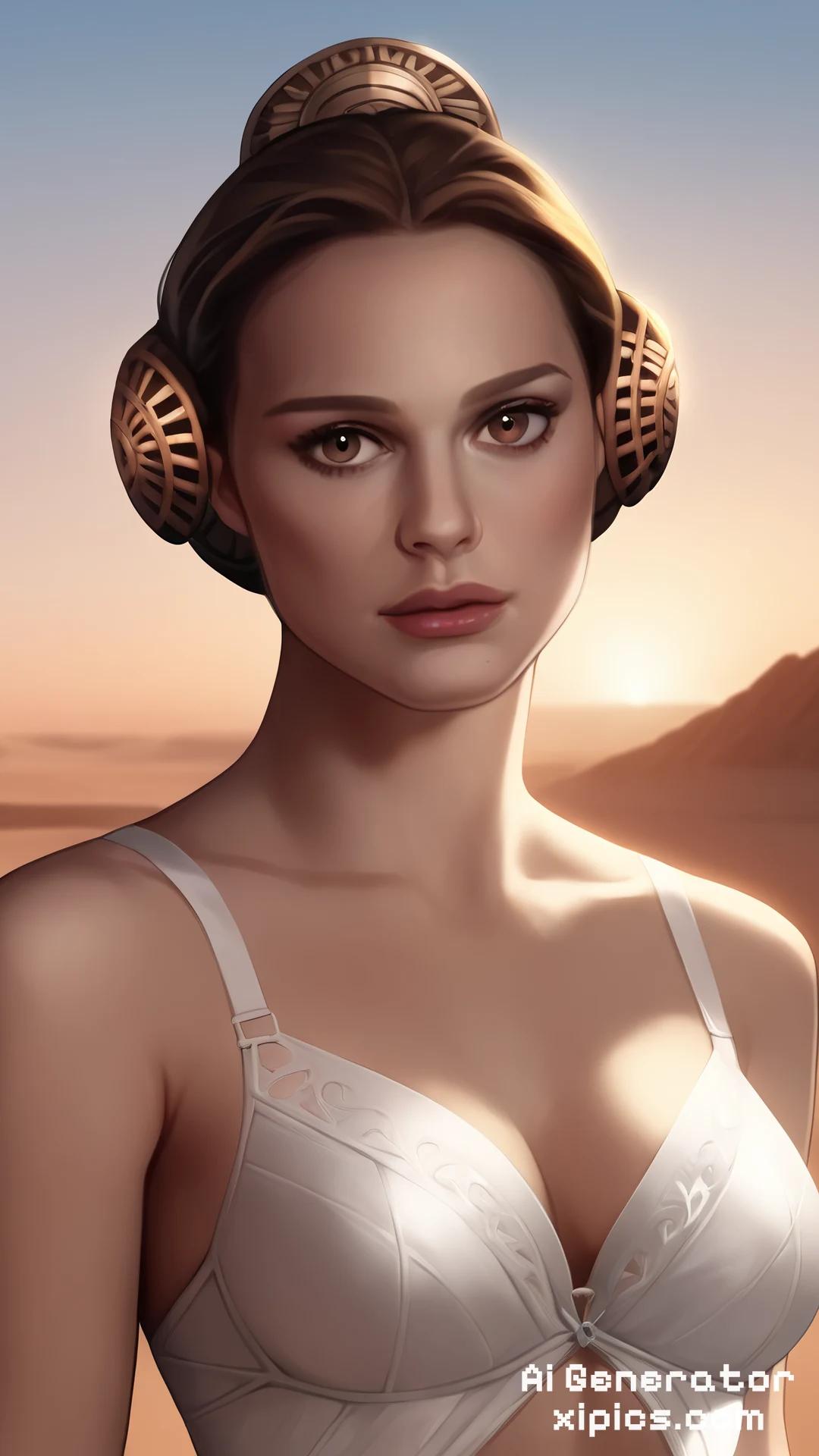 Padma Amidala R34 Ai sex outfit in dessert
