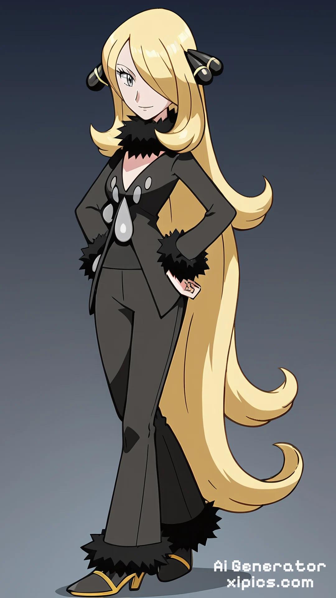 Cynthia Pokemon Ai Generator