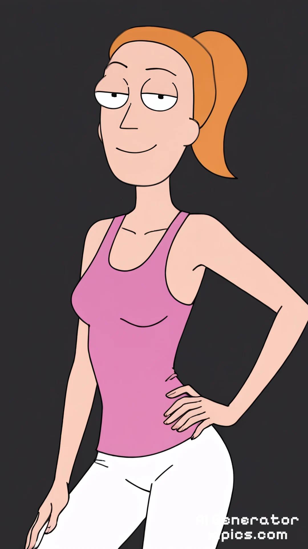 Summer Smith Ai Rick and Morty series