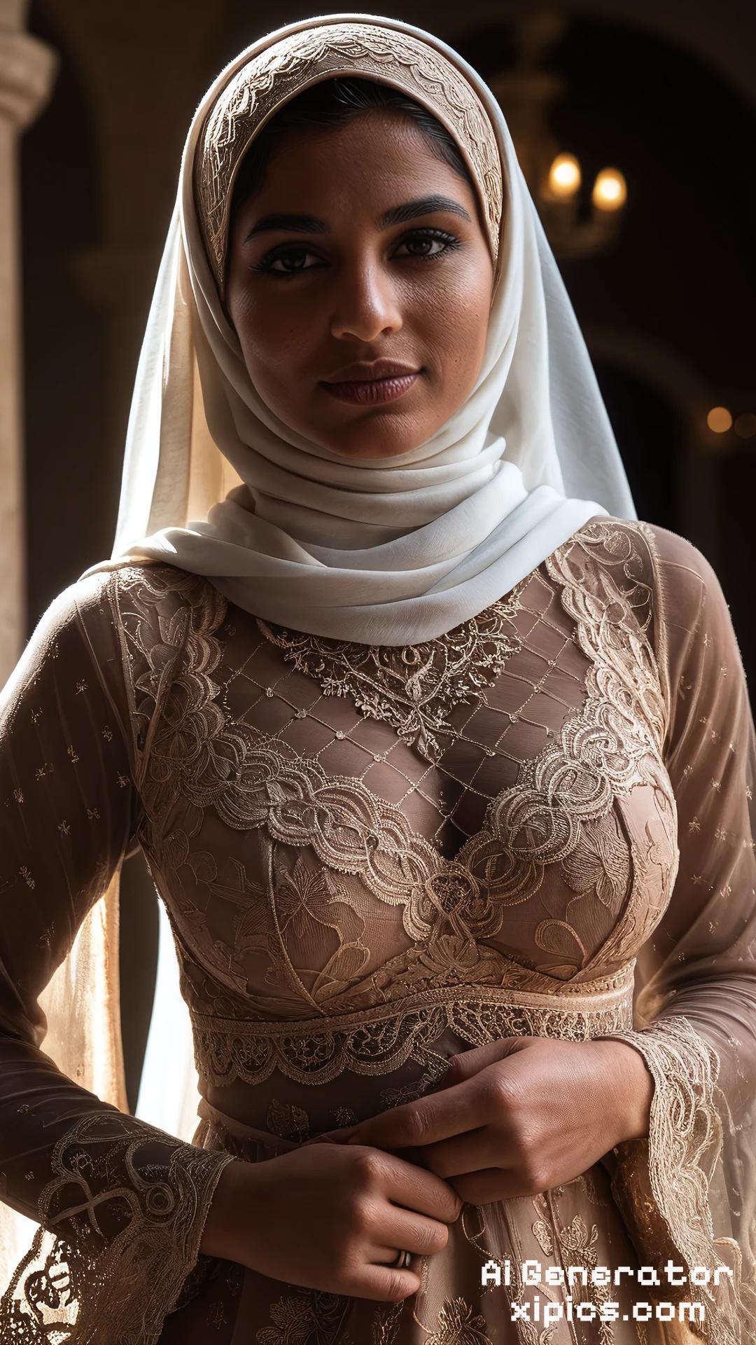 3d hijab porn - Lust That Burns the Silence