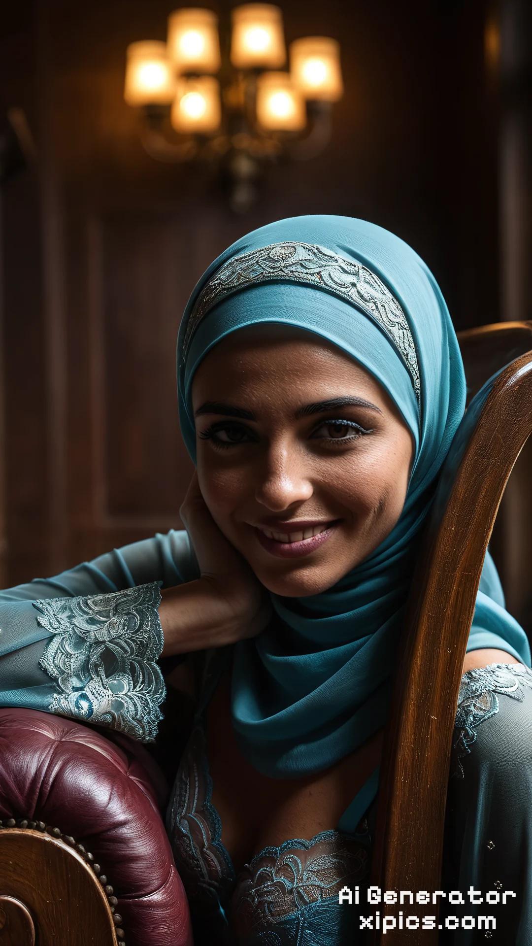 hijab gangbang porn - NSFW Heat That Floods Desire